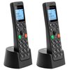 Telefon MOTOROLA DOT202 Duo DECT Czarny Wyświetlacz Tak