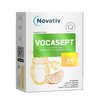 Suplement diety NOVATIV Vocasept Pomarańczowy (24 pastylki) Smak Pomarańczowy