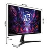 Monitor ASROCK Phantom Gaming PG25FFT 24.5" 1920x1080px IPS 180Hz 1 ms [MPRT] Częstotliwość odświeżania obrazu [Hz] 180