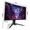 Monitor ASROCK Phantom Gaming PG27QRT2A 27" 2560x1440px 180Hz 1 ms [MPRT] Częstotliwość odświeżania obrazu [Hz] 180