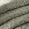 Narzuta EUROFIRANY Dimon 220 x 240 cm Srebrny Materiał Poliester