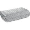 Narzuta EUROFIRANY Ariel 170 x 210 cm Srebrny