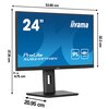 Monitor IIYAMA ProLite XUB2497HSN-B2 23.8" 1920x1080px IPS 100Hz 1 ms [MPRT] Przeznaczenie Do domu i biura