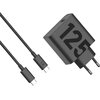 Ładowarka sieciowa MOTOROLA TurboPower PD 125W + Kabel USB-C - USB-C Czarny