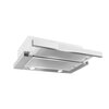 Okap TOFLESZ Vega Glass 60 cm Inox/białe szkło Filtr węglowy Opcjonalnie