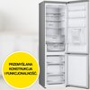 Lodówka LG GBF7272DPY No Frost 203cm Prime Silver DoorCooling+ LinearCooling Półka na wino Kolor / wykończenie boków Srebrny