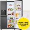 Lodówka LG GSJC41EPPE Side by Side 179cm Srebrna LinearCooling Położenie zamrażarki Side by Side