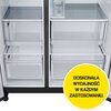 Lodówka LG GSJC41EPPE Side by Side 179cm Srebrna LinearCooling Kolor / wykończenie boków Ciemny grafit