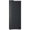 Lodówka LG GSJC41EPPE Side by Side 179cm Srebrna LinearCooling Funkcje dodatkowe Metal Fresh