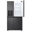 Lodówka LG GSJC41EPPE Side by Side 179cm Srebrna LinearCooling Licowane drzwi Tak