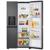 Lodówka LG GSJC41EPPE Side by Side 179cm Srebrna LinearCooling Liczba agregatów 1