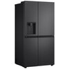 Lodówka LG GSJC41EPPE Side by Side 179cm Srebrna LinearCooling Wyświetlacz Wewnętrzny