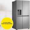 Lodówka LG GSLC41PYPE Side by Side 179cm Czarna DoorCooling+ Bezszronowa (No Frost) Pełny No Frost
