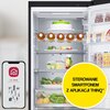 Lodówka LG GBV7270DEV No Frost 203cm Czarny mat NatureFresh LinearCooling Kolor / wykończenie frontu Grafitowy