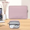 Etui na laptopa TECH-PROTECT Neoslim 13-14 cali Różowy + Torba na akcesoria Rodzaj zamknięcia Zamek błyskawiczny
