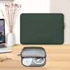 Etui na laptopa TECH-PROTECT Neoslim 13-14 cali Zielony + Torba na akcesoria Rodzaj zamknięcia Zamek błyskawiczny
