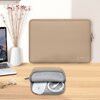 Etui na laptopa TECH-PROTECT Neoslim 15-16 cali Beżowy + Torba na akcesoria Rodzaj zamknięcia Zamek błyskawiczny