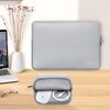 Etui na laptopa TECH-PROTECT Neoslim 15-16 cali Szary + Torba na akcesoria Rodzaj zamknięcia Zamek błyskawiczny