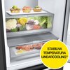 Lodówka LG GBB72MCUGN No frost 203cm Czarna Liczba półek na butelki 1