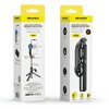Uchwyt selfie AWEI Selfie Stick X51 Czarny Łączność Bluetooth Nie