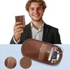 Etui z ochroną RFID na kluczyki TECH-PROTECT KLR100 Keyless RFID Signal Blocker Case Brązowy Kolor Brązowy