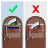 Etui z ochroną RFID na kluczyki TECH-PROTECT KLR100 Keyless RFID Signal Blocker Case Brązowy Materiał Tworzywo sztuczne
