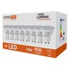 Żarówka LED SUPERLED GU10 10W Biała Neutralna (10 szt.)