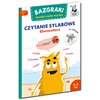 Książka z naklejkami Bazgraki czytają trudne wyrazy Czytanie sylabowe Elementarz (miękka okładka)
