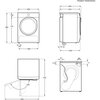 Suszarka ELECTROLUX DelicateCare 700 MEWD3E8E7P z pompą ciepła Wymiary (GxSxW) [cm] 64.4 x 59.6 x 85