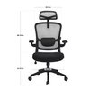 Fotel LVN System Ergo Basic LV0652 Czarny Kółka Tak
