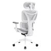 Fotel LVN System Control Series LV0655 Biały Podnóżek Nie