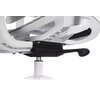 Fotel LVN System Control Series LV0655 Biały Materiał Tworzywo sztuczne