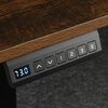Biurko LVN SYSTEM Control+ 120 Brązowy Kolor stelażu Czarny