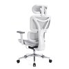 Fotel LVN System Control Pro LV0657 Biały Zagłówek Tak