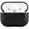 Etui na słuchawki FIXED Podsleather do APPLE AirPods 3 Czarny
