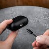 Etui na słuchawki FIXED Podsleather do APPLE AirPods 3 Czarny Kompatybilność Apple AirPods 3 gen
