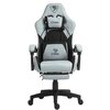 Fotel COBRA Player 5.0 CRF50 Jasnoszaro-czarny + podnóżek Dopuszczalna waga [kg] 130