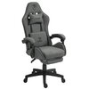 Fotel COBRA Player 5.0 CRF51 Szary + podnóżek Materiał obicia Tkanina