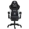 Fotel COBRA Player 5.0 CRF52 Czarno-biały + podnóżek Dopuszczalna waga [kg] 130