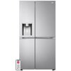 Lodówka LG GSJV90PZAF Side by Side No frost 179cm Srebrna Podajnik wody Kostkarka