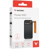 Dysk VERBATIM Pocket 2TB SSD Czarno-pomarańczowy Maksymalna prędkość odczytu [Mb/s] 1000
