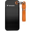 Dysk VERBATIM Pocket 2TB SSD Czarno-pomarańczowy Typ dysku Zewnętrzny