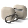 Etui na słuchawki RINGKE Silicone do Apple Airpods 4 Beżowy Możliwość ładowania Nie