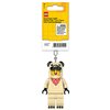 Brelok LEGO Classic Mops LGL-KE213H z latarką