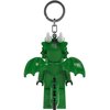 Brelok LEGO Classic Zielony Smok LGL-KE224H z latarką Wymiary [cm] 7.5 x 12 x 2.5