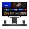 Telewizor HISENSE 65A7KQ 65'' QLED 4K VIDAA Dolby Atmos Dolby Vision + Soundbar HISENSE AX5120G Czarny