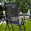 Fotel ogrodowy PATIO Lagos Antracytowy Poduszka w zestawie Nie