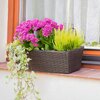 Donica ogrodowa PATIO 47388 8L Brązowy Załączone wyposażenie 1 x Donica