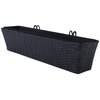 Donica ogrodowa PATIO 47389 8.9L Czarny