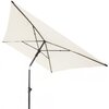 Parasol ogrodowy PATIO 47572 Ecru 210 cm Materiał Metal